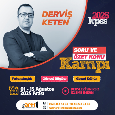 2025 KPSS VATANDAŞLIK VE GÜNCEL BİLGİLER SORU KAMPI